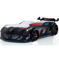 Ліжко машина Ягуар Speedy boy, чорне Туреччина